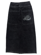 Black Wide Leg GLOE Tank Jeans