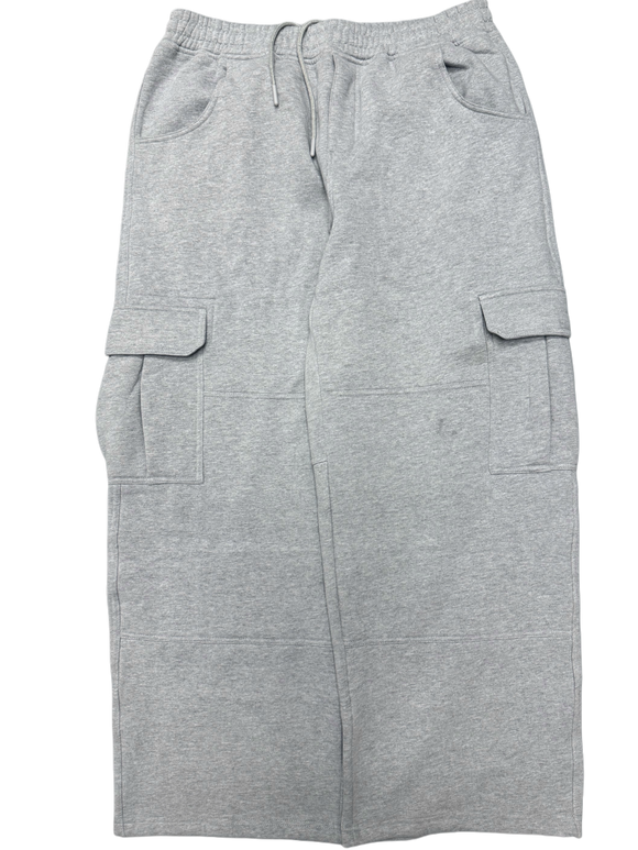 Grey GLOE Baggy Cargo Sweats