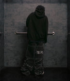Black Wide Leg GLOE Barbwire Jeans